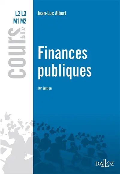 Finances publiques : L2, L3, M1, M2