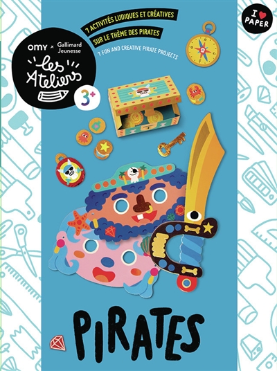 Pirates : 7 activités ludiques et créatives sur le thème des pirates. Pirates : 7 fun and creative pirate projects
