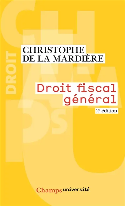 Droit fiscal général