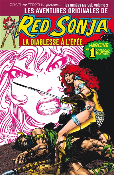 Les aventures originales de Red Sonja, la diablesse à l'épée : les années Marvel. Vol. 3. 1977-1978