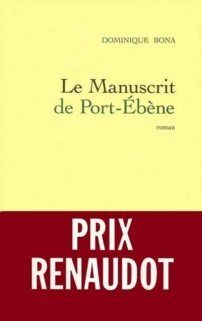Le manuscrit de Port-Ebène