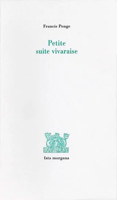 Petite suite vivaraise