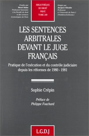 Les sentences arbitrales...