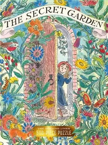 The Secret Garden : The Opening Lines : A 500-Piece Jigsaw Puzzle