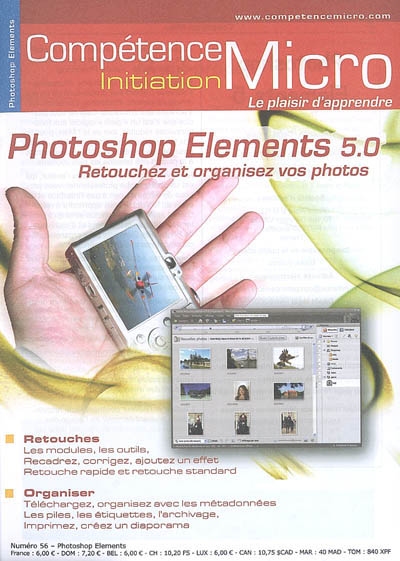 Compétence Micro-Initiation, n° 0568. Photoshop Elements 5.0
