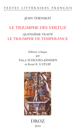Le triumphe des vertuz : quatrième traité, Le triumphe de temperance (BnF, fr. 144)
