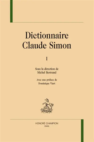 Dictionnaire Claude Simon