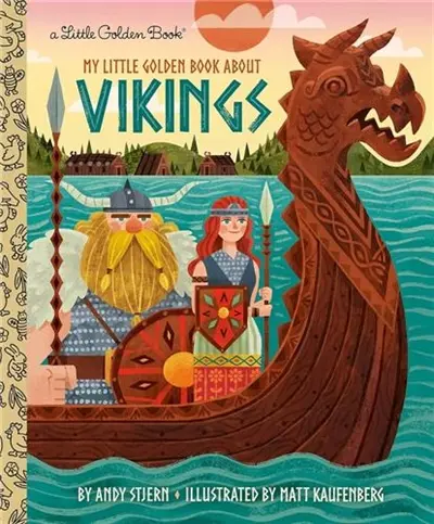 My Little Golden Book About Vikings