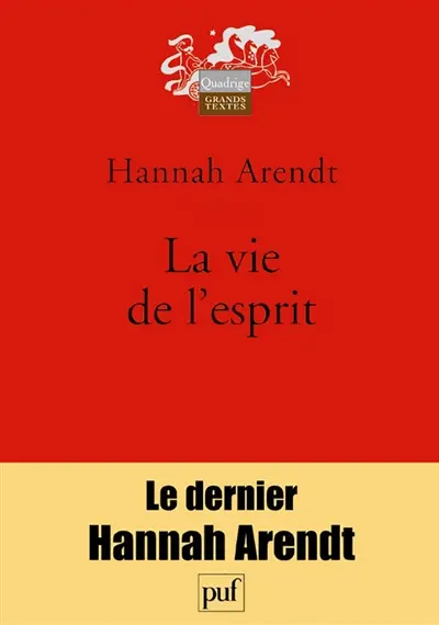La vie de l'esprit