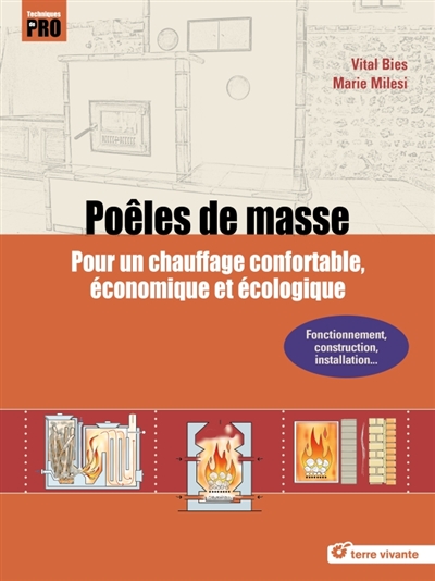 Poêles de masse : pour un chauffage confortable, économique et écologique : fonctionnement, construction, installation...