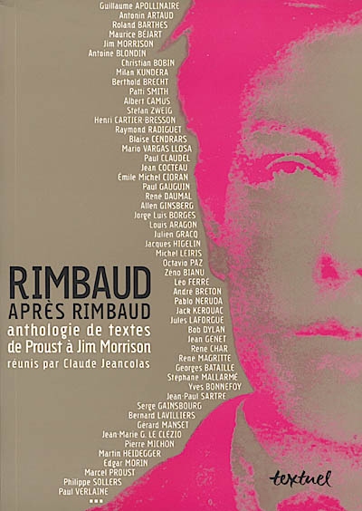Rimbaud après Rimbaud : anthologie de textes de Proust à Jim Morrison