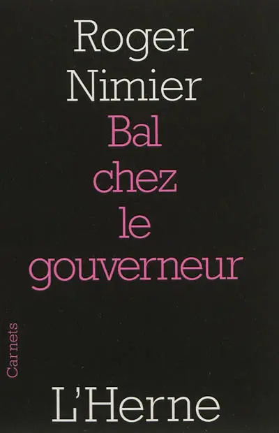 Bal chez le gouverneur