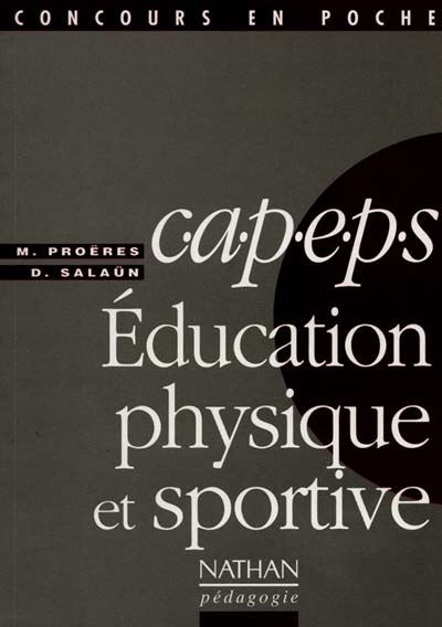 CAPEPS éducation physique et sportive