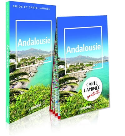 andalousie : guide et carte laminée