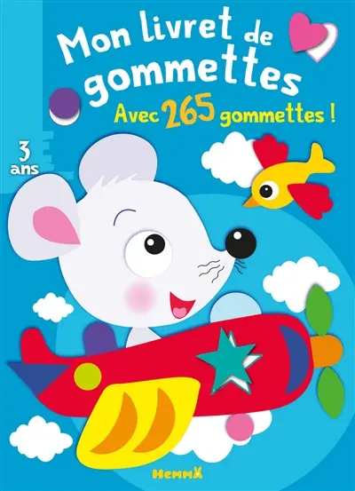 Souris : mon livret de gommettes