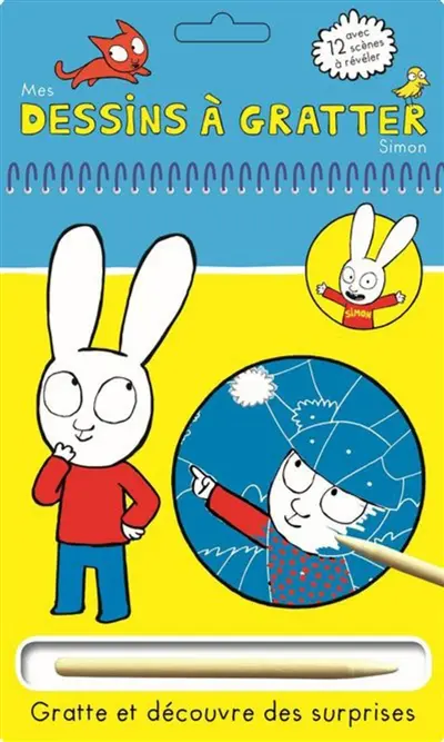 Simon : mes dessins à gratter