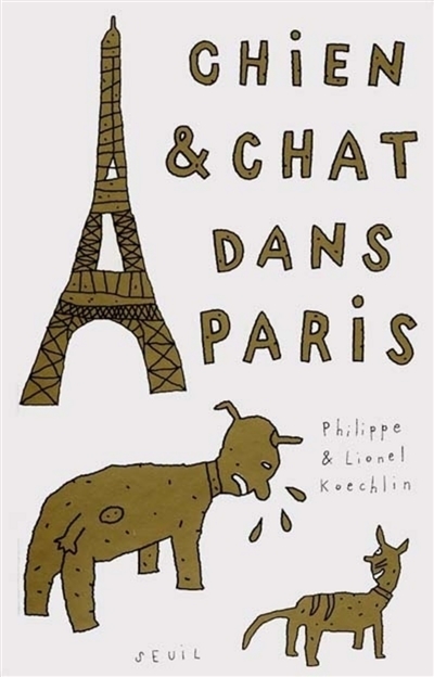 Chien et chat dans Paris