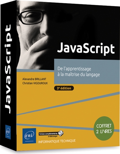 JavaScript : de l'apprentissage à la maîtrise du langage : coffret 2 livres