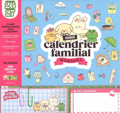 Mini calendrier familial...