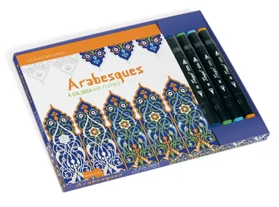 Arabesques à colorier aux feutres