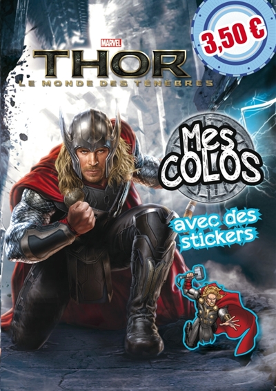 Thor : le monde des ténèbres : mes colos avec des stickers