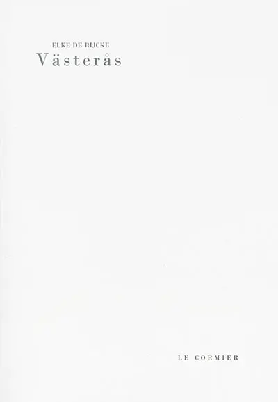 Västeras : journal d'une désémancipation, dark passage, 2006