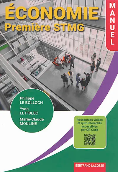 Economie, première STMG : manuel