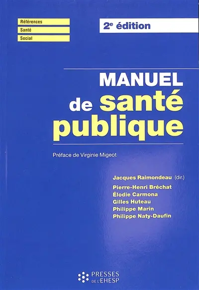 Manuel de santé publique : connaissances, enjeux et défis
