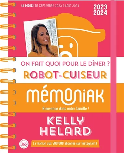 On fait quoi pour le dîner ? 2023-2024 : robot-cuiseur : 12 mois, de septembre 2023 à août 2024