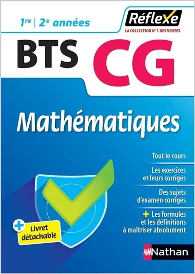 Mathématiques BTS CG : 1re-2e années