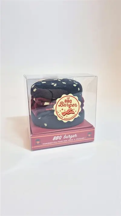 BBQ burger : chaussettes pour des pieds à croquer !