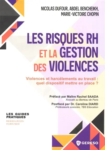 Les risques RH et la gestion des violences : violences et harcèlements au travail : quel dispositif mettre en place ?