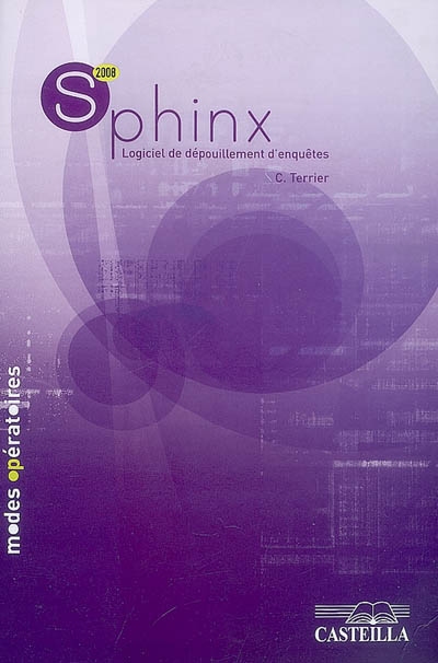Sphinx 2008 : logiciel de dépouillement d'enquêtes