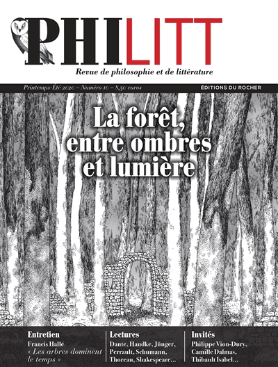 Philitt, n° 10. La forêt, entre ombres et lumière