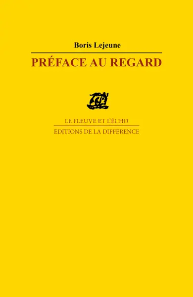 Préface au regard : poèmes
