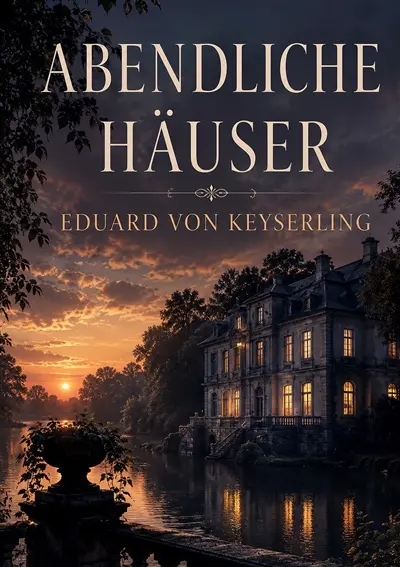 Abendliche Häuser