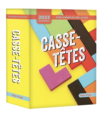 Casse-têtes : mon année en 365 jours : éphéméride 2023