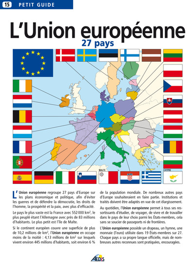 L Union Europeenne 28 Pays