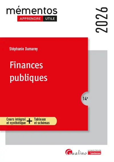 Finances publiques : 2026