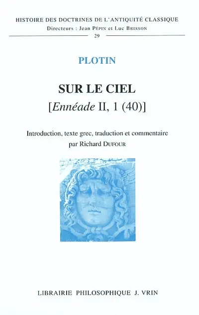 Sur le ciel : Ennéade II, 1 (40)