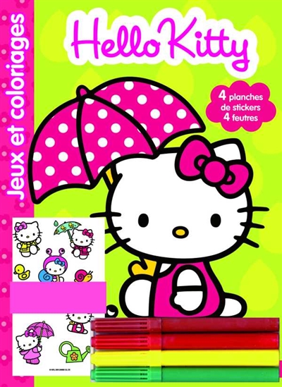 Hello Kitty : jeux et coloriages