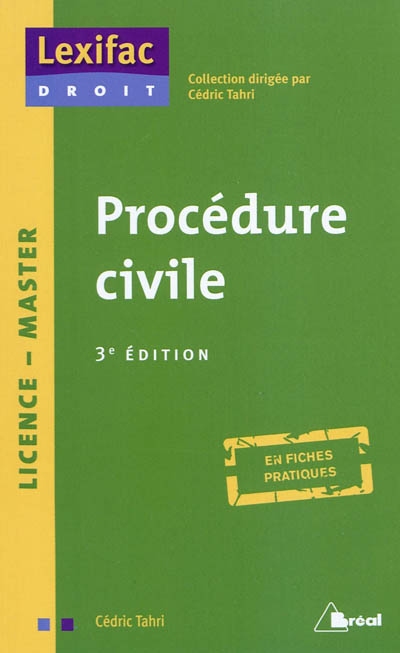 Procédure civile : licence, master : en fiches pratiques