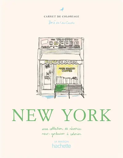New York : une collection de jolis lieux à colorier