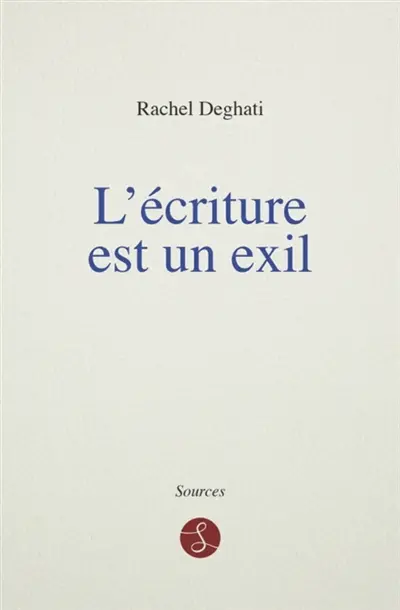 L'écriture est un exil