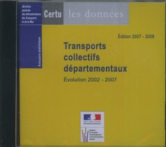 Transports collectifs départementaux : écolution 2002-2007