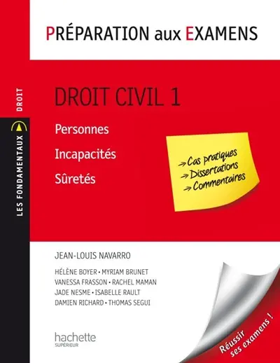 Droit civil. Vol. 1. Personnes, incapacités, sûretés