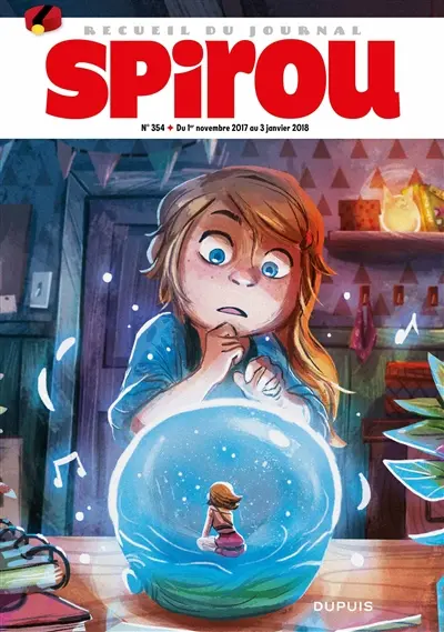 Recueil du journal de Spirou. Vol. 354. Du 1er novembre 2017 au 3 janvier 2018