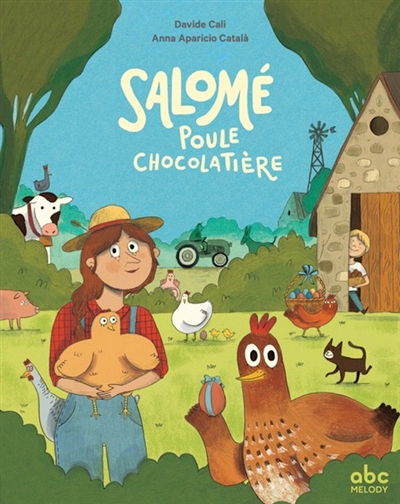 Salomé, poule chocolatière