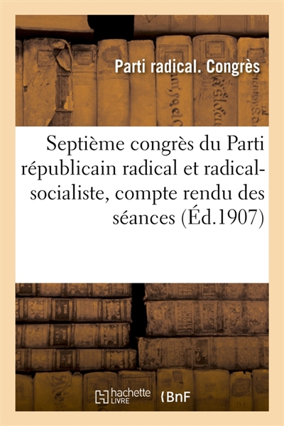 Septième congrès du Parti...
