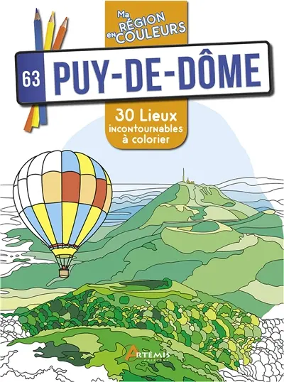 Puy-de-Dôme : 30 lieux incontournables à colorier